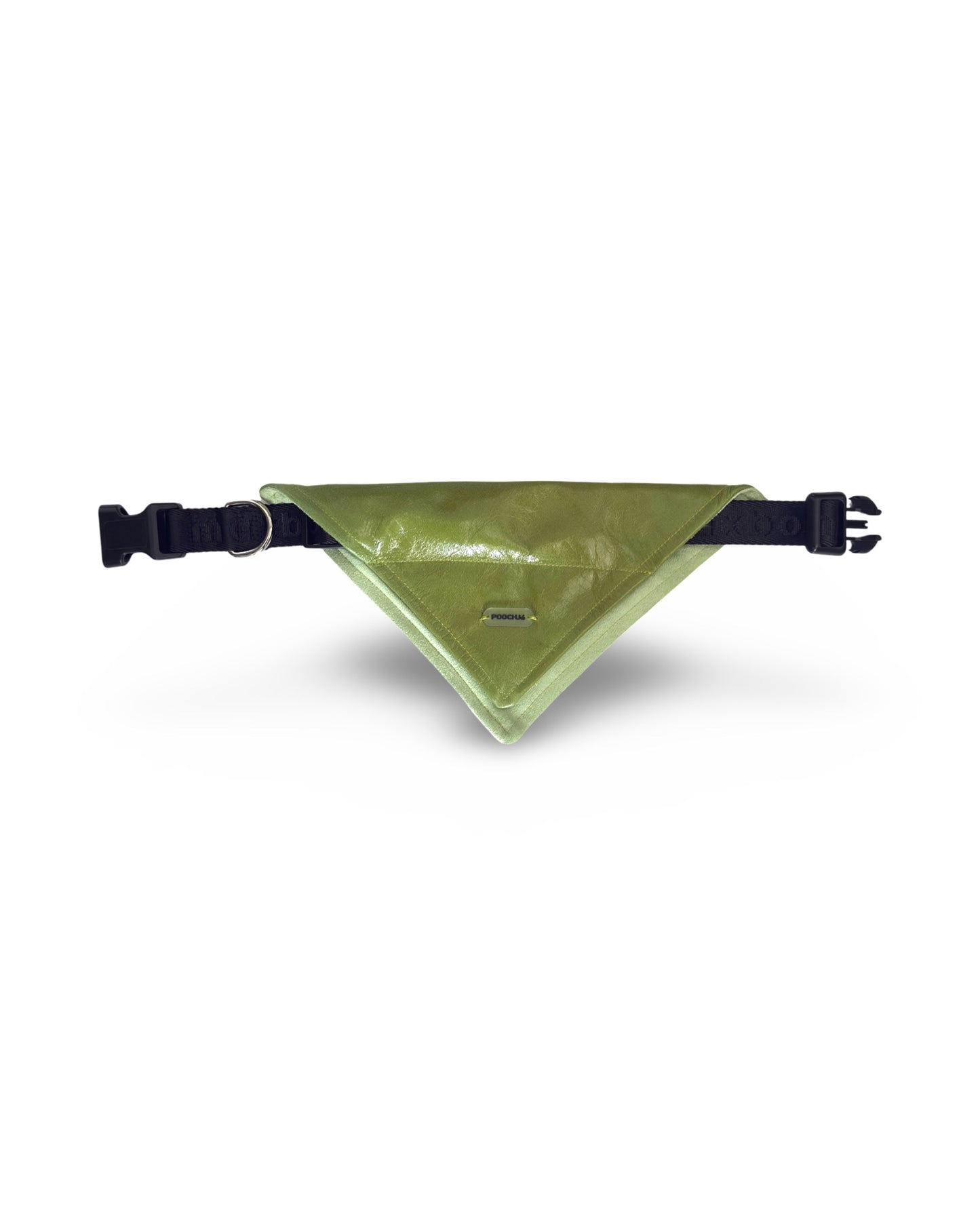 Apple Green Leather Kerchief